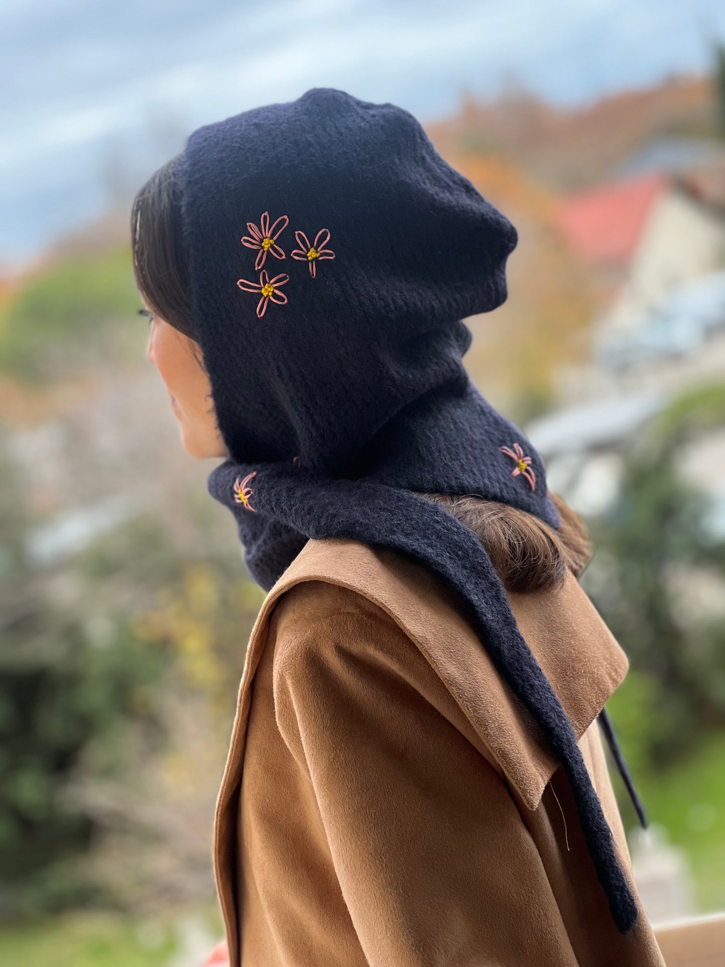 BALACLAVA BORDADO CON BOLSA PERSONALIZABLE - AZUL