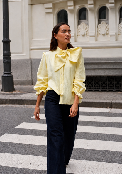 RAFAELA BLOUSE - YELLOW -
