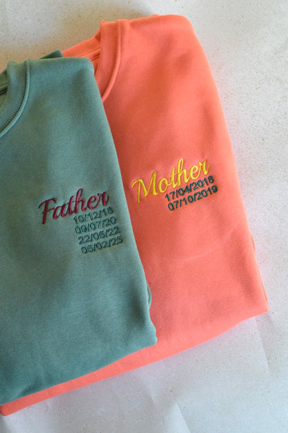 SUDADERA FATHER - PERSONALIZADA - VERDE