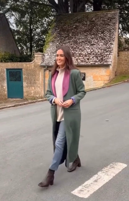 ABRIGO VALVANERA  - VERDE - PREORDER 9 DICIEMBRE