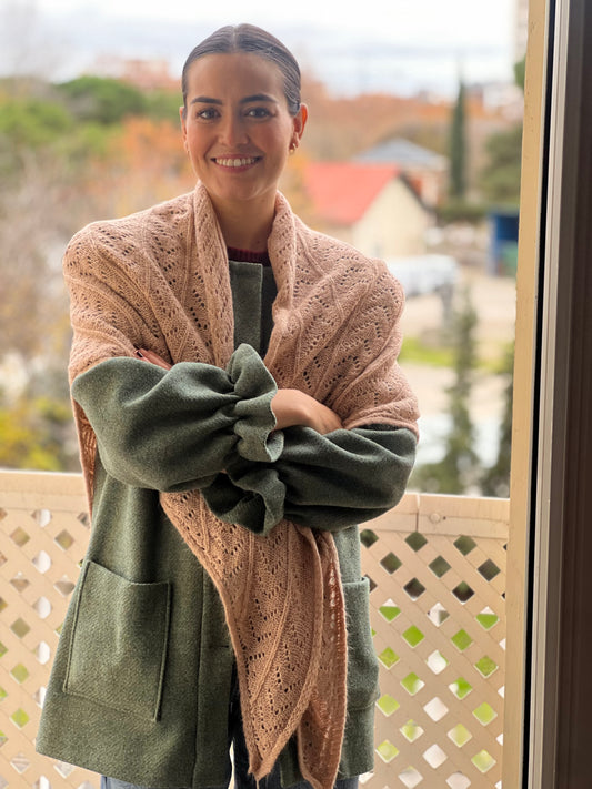 BANDANA CON BOLSA - ROSA