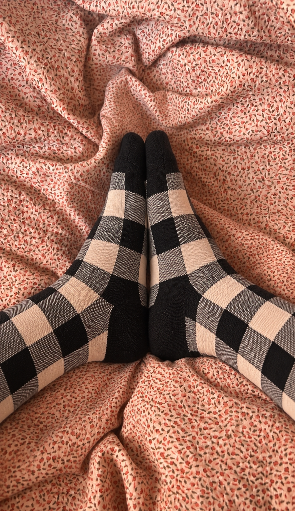 CALCETINES VICHY - NEGRO