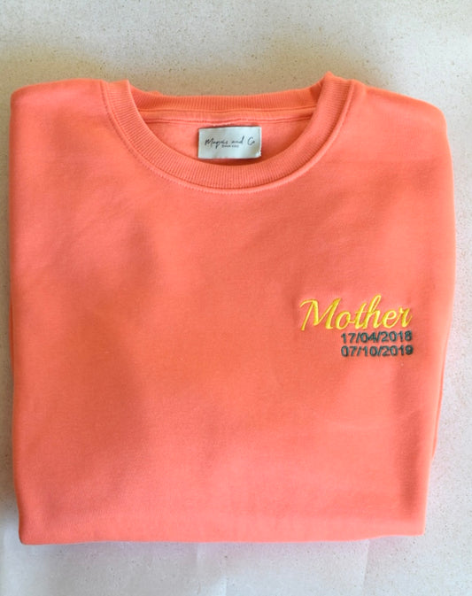MOTHER SWEATSHIRT - PERSONALIZED