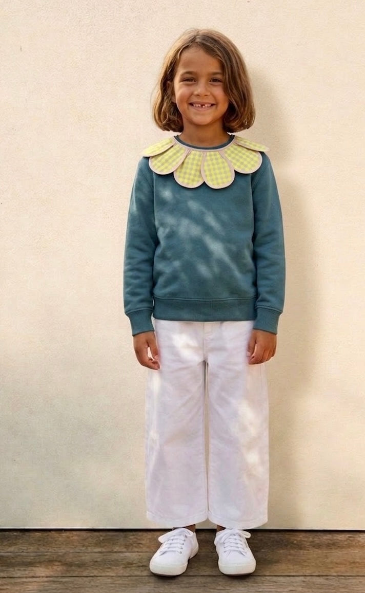 SUDADERA AZUL - KIDS -