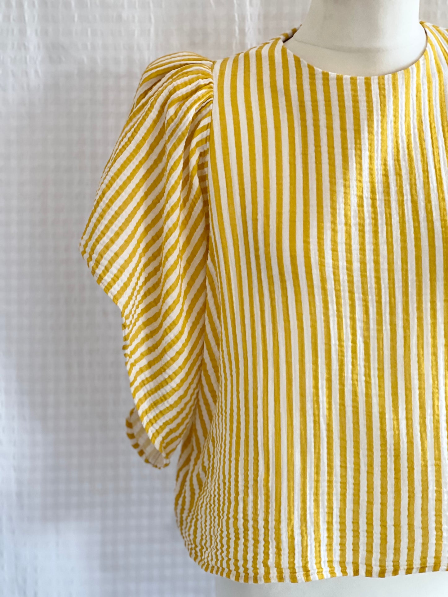 BLUSA FILIPA  - RAYAS AMARILLAS