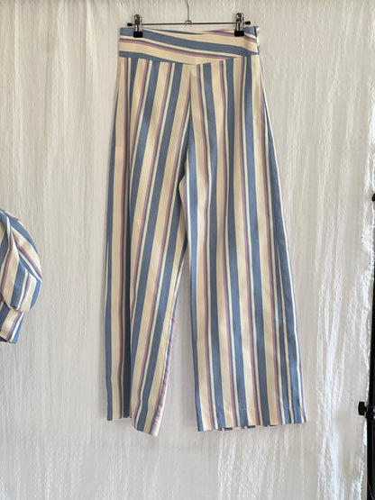 PANTALÓN SOL - RAYAS AZUL - TALLA S