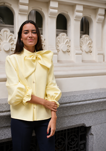 RAFAELA BLOUSE - YELLOW -