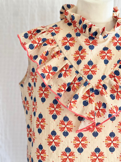 BLUSA ALBERTA - CORALES