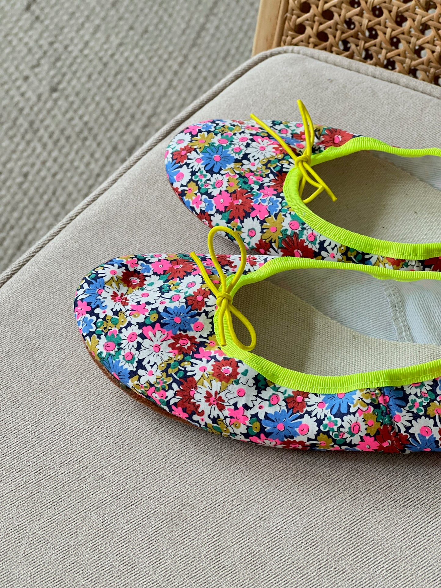 LIBERTY BALLERINAS - YELLOW - PREORDER APRIL 11