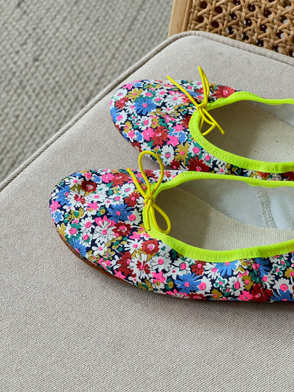 LIBERTY BALLERINAS - YELLOW - PREORDER APRIL 11