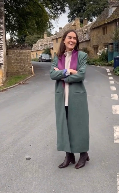 ABRIGO VALVANERA  - VERDE - PREORDER 9 DICIEMBRE