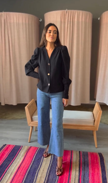 BLUSA FABIOLA - NEGRA