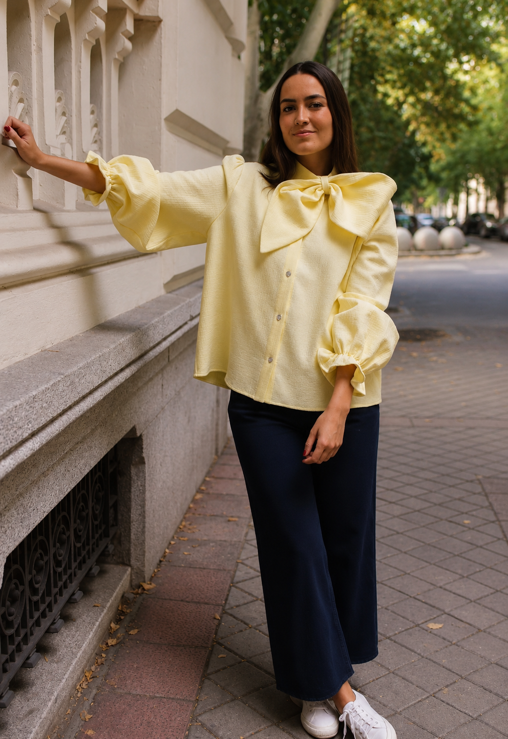RAFAELA BLOUSE - YELLOW -
