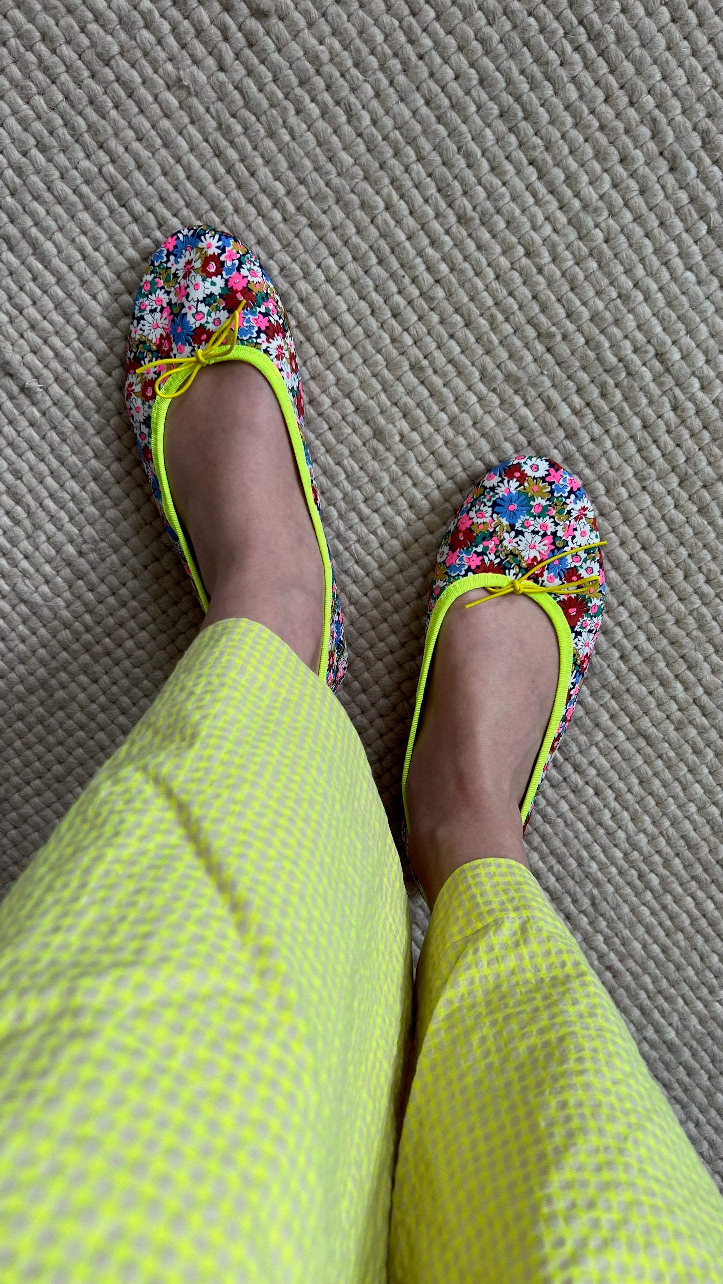 LIBERTY BALLERINAS - YELLOW - PREORDER APRIL 11