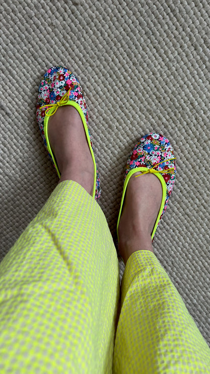LIBERTY BALLERINAS - YELLOW - PREORDER APRIL 11