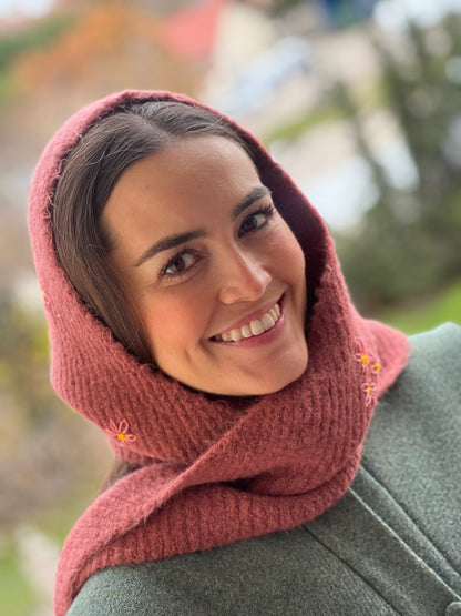 BALACLAVA BORDADO CON BOLSA PERSONALIZABLE - ROSA