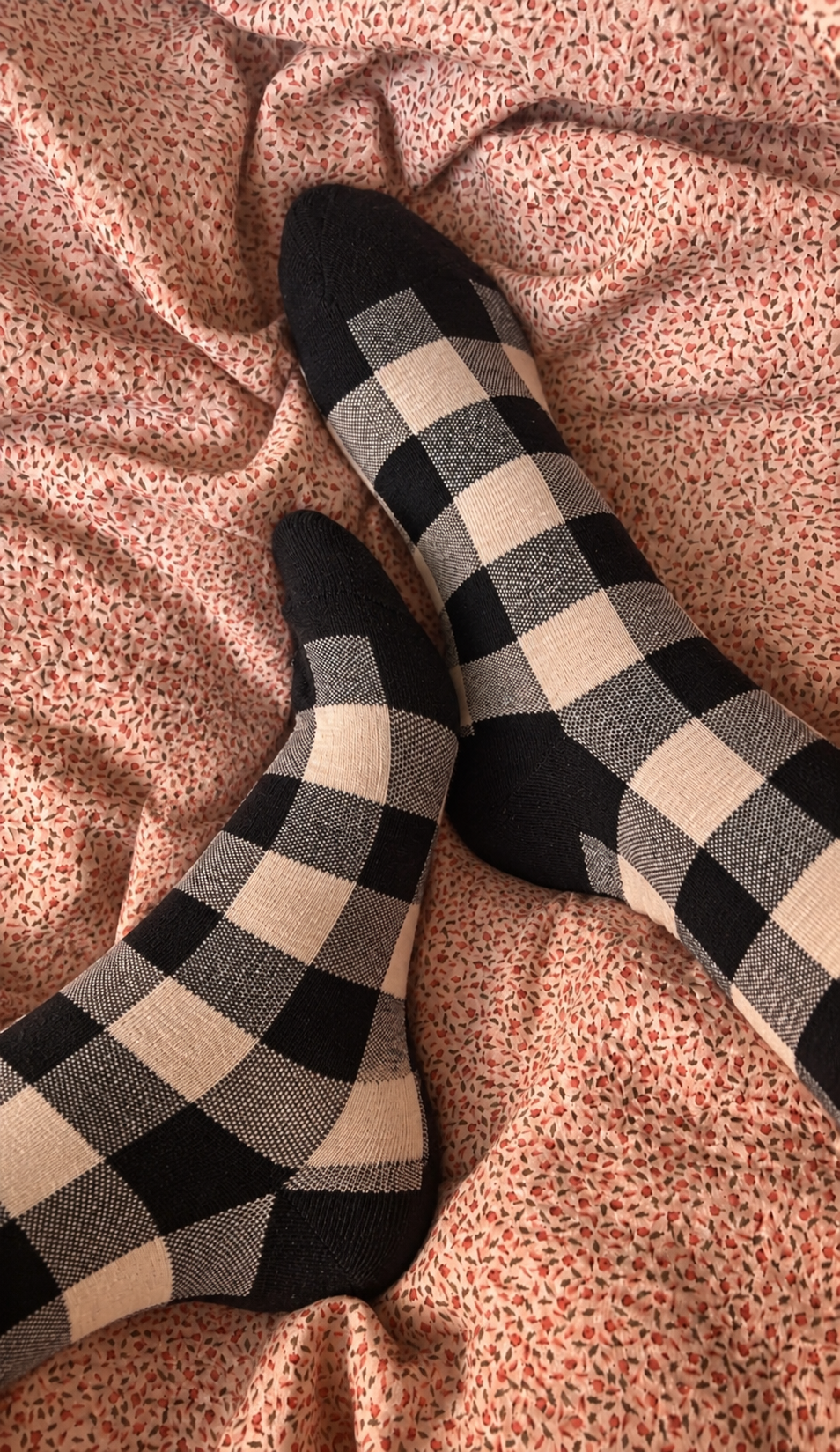 CALCETINES VICHY - NEGRO