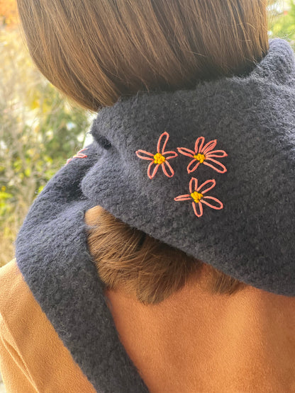 BALACLAVA BORDADO CON BOLSA PERSONALIZABLE - AZUL