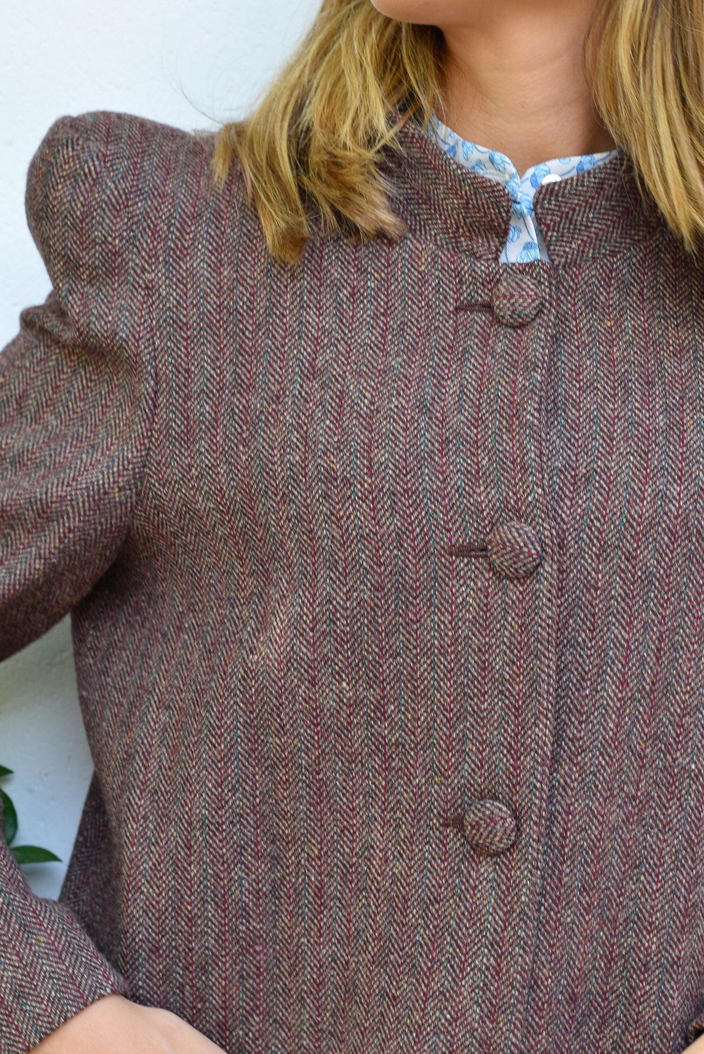 ABRIGO FILIPA - ESPIGA GRANATE-