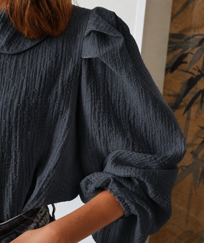 CAMISA JULIETA - PLUMETI GRIS