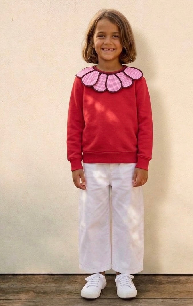 SUDADERA ROJA - KIDS - PREORDER 30 ABRIL