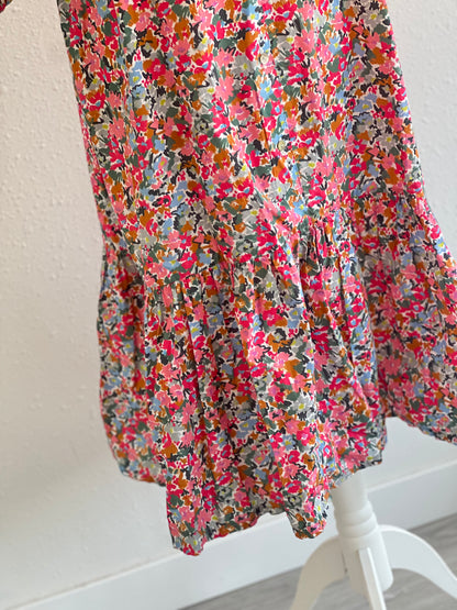 VESTIDO EUGENIA - FLORECITAS ROSA