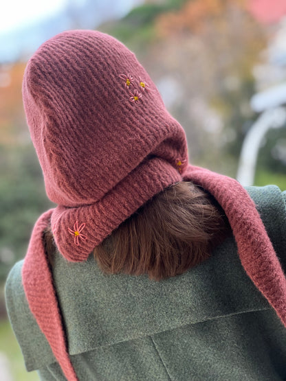 BALACLAVA BORDADO CON BOLSA PERSONALIZABLE - ROSA