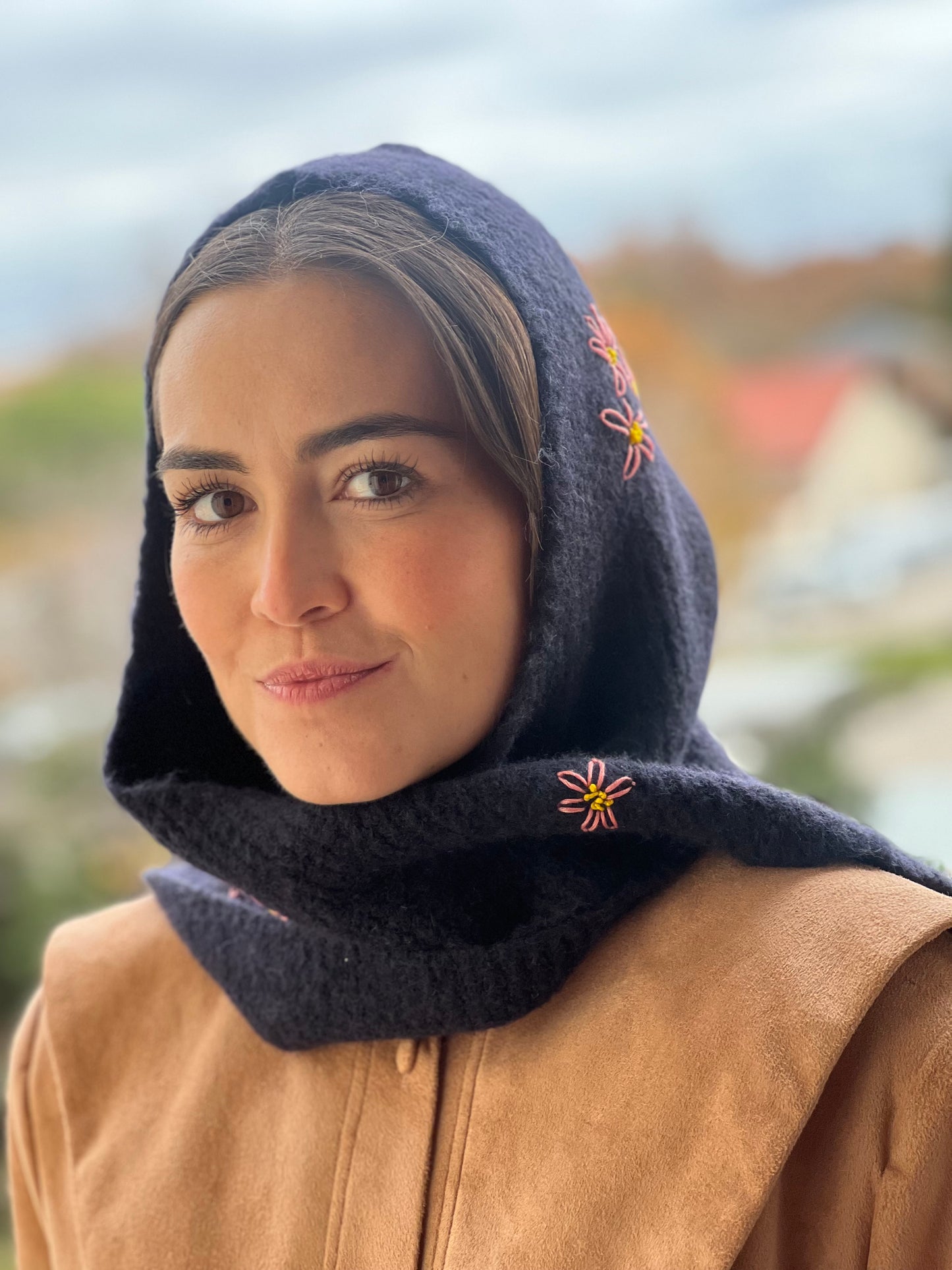 BALACLAVA BORDADO CON BOLSA PERSONALIZABLE - AZUL