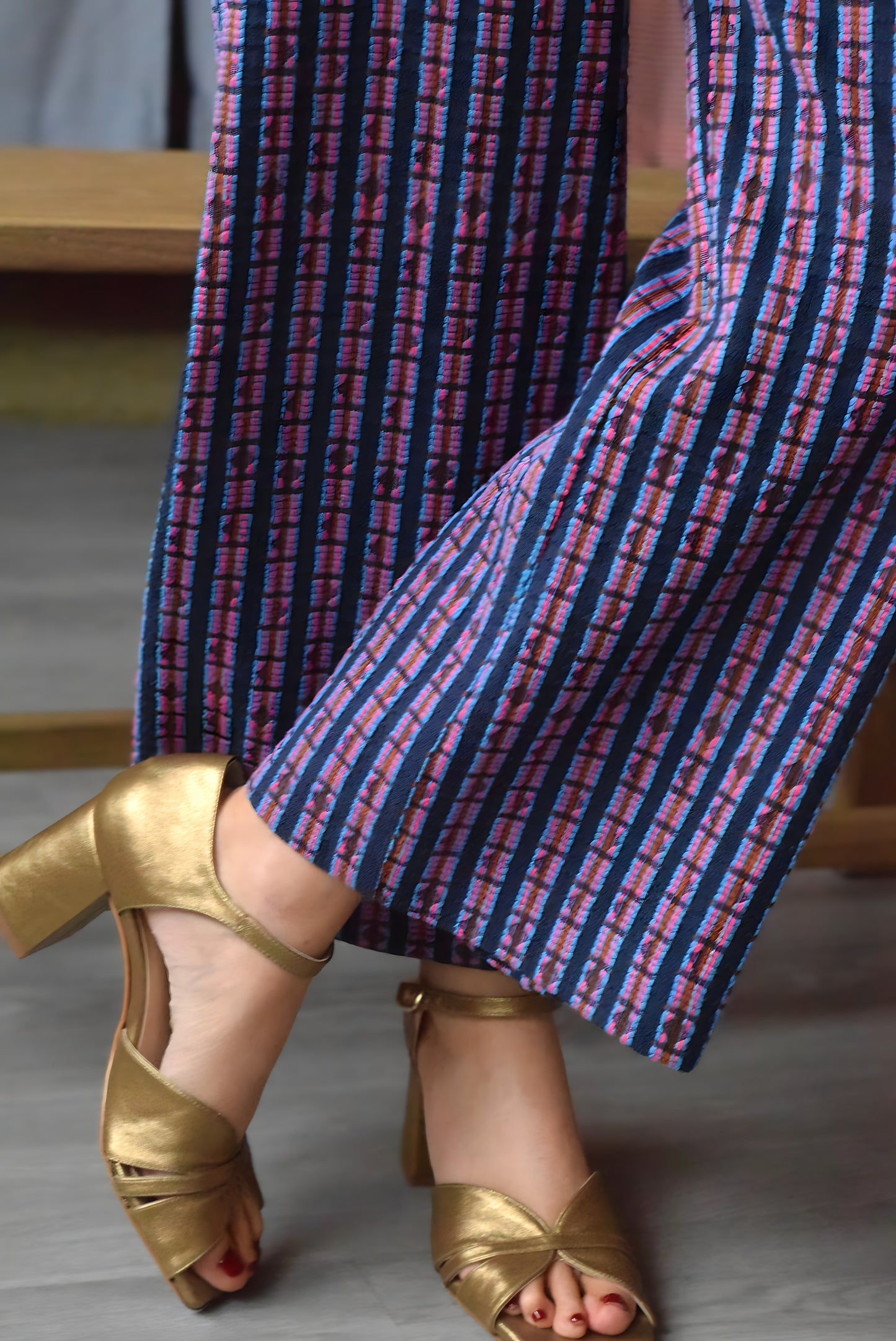 PANTALONES SOL - MARINO Y ROSA