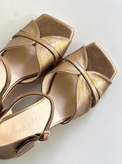 MAQUIS SANDALS - GOLD