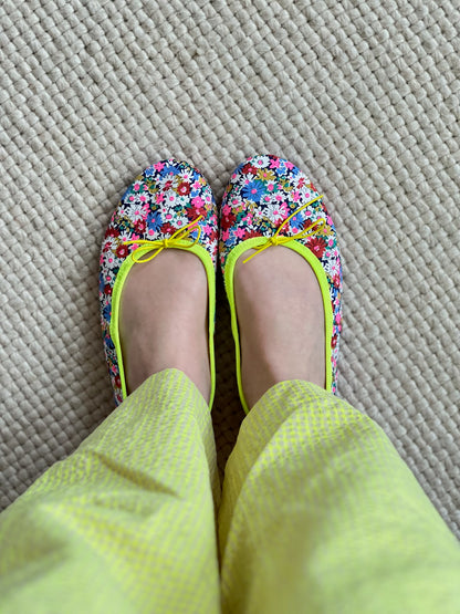 LIBERTY BALLERINAS - YELLOW - PREORDER APRIL 11