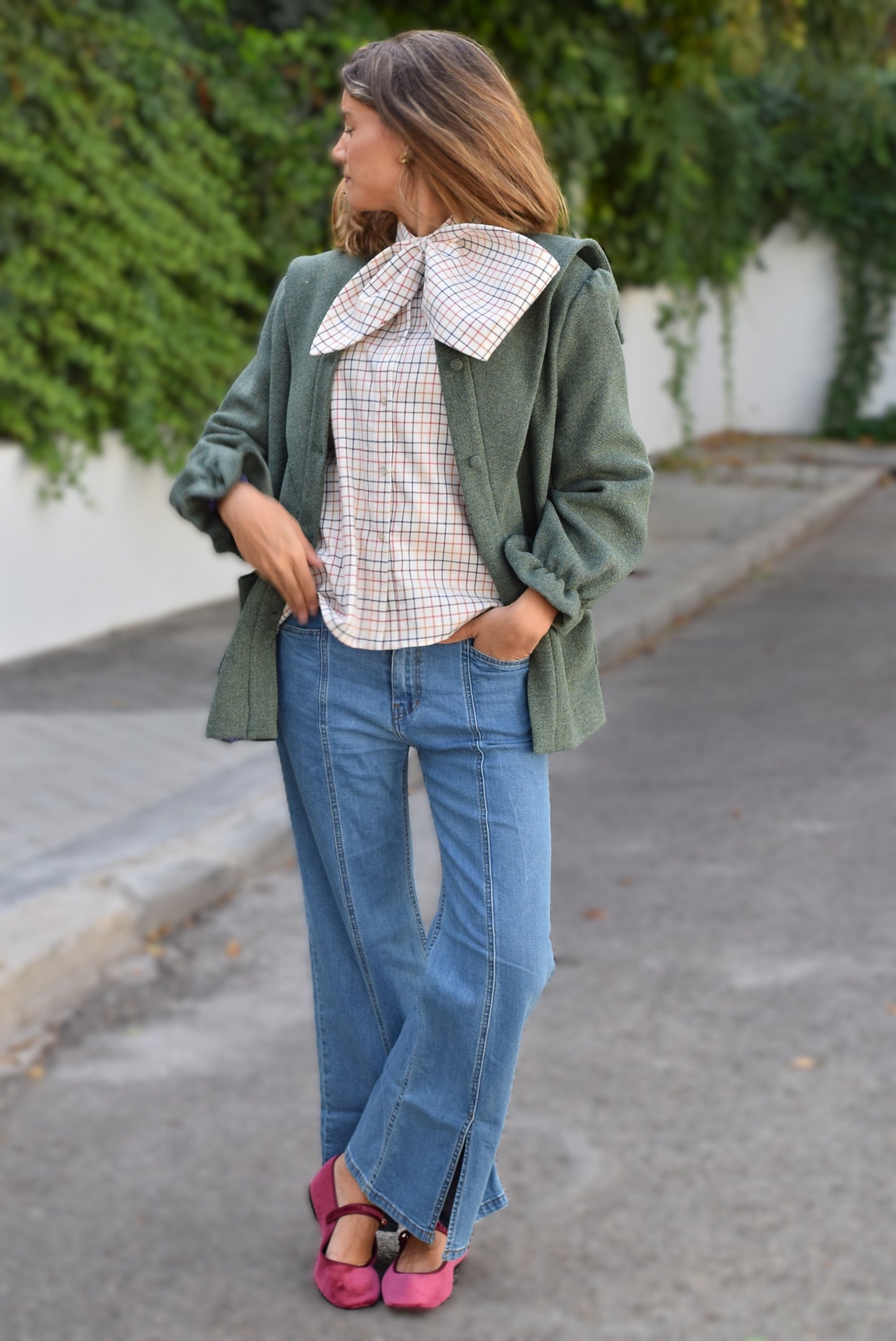 CHAQUETA ISABEL - VERDE - PREORDER 8 OCTUBRE