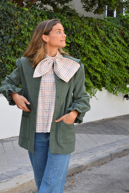CHAQUETA ISABEL - VERDE - PREORDER 8 OCTUBRE