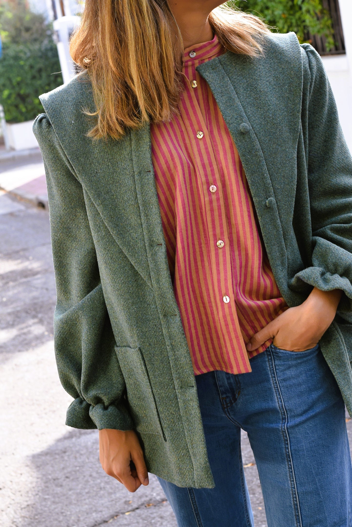CHAQUETA ISABEL - VERDE - PREORDER 8 OCTUBRE