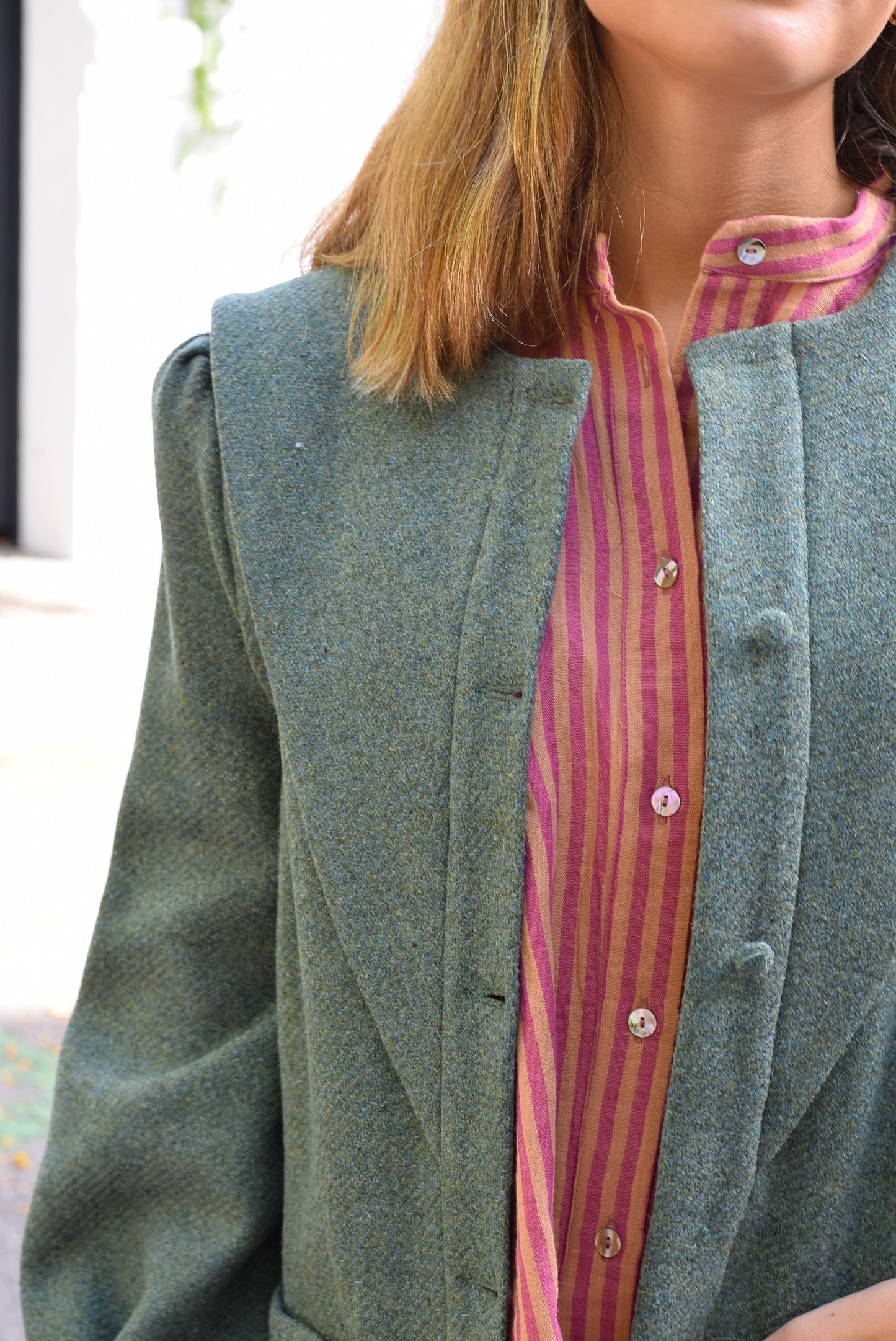 CHAQUETA ISABEL - VERDE - PREORDER 8 OCTUBRE
