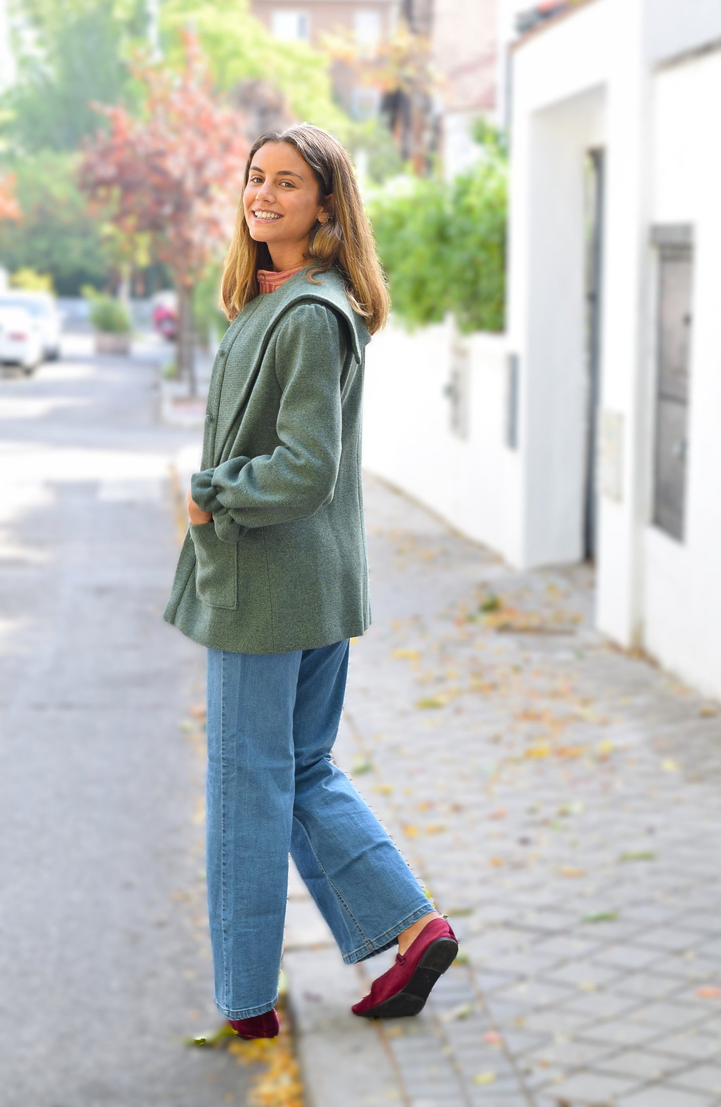 CHAQUETA ISABEL - VERDE - PREORDER 8 OCTUBRE