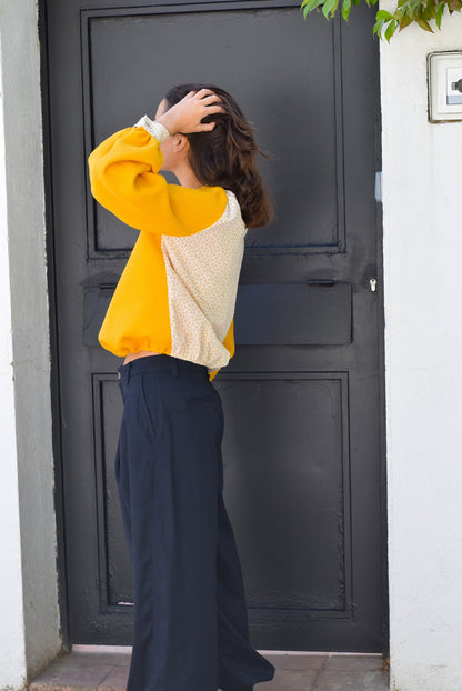 BLUSA CAROLA - AMARILLA