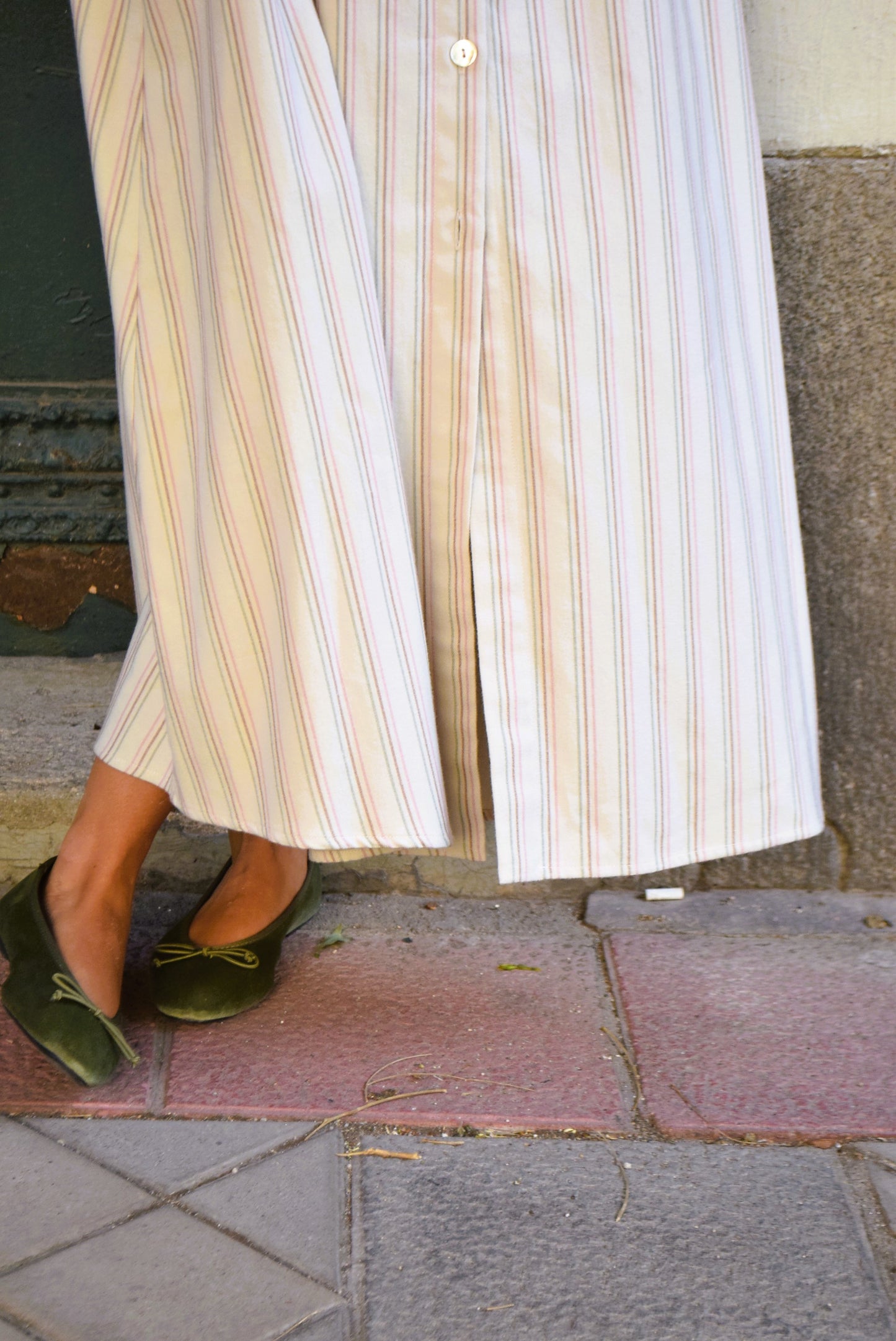 VESTIDO RAFAELA - RAYAS COLORES - PREORDER 9 DICIEMBRE