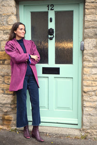 CHAQUETA MORADA