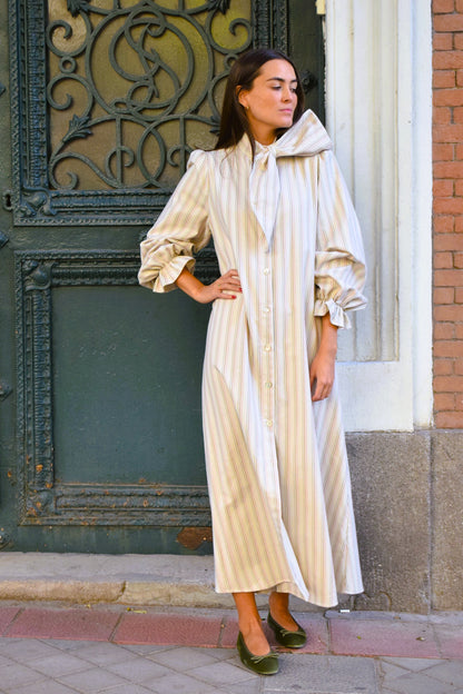 VESTIDO RAFAELA - RAYAS COLORES - PREORDER 9 DICIEMBRE