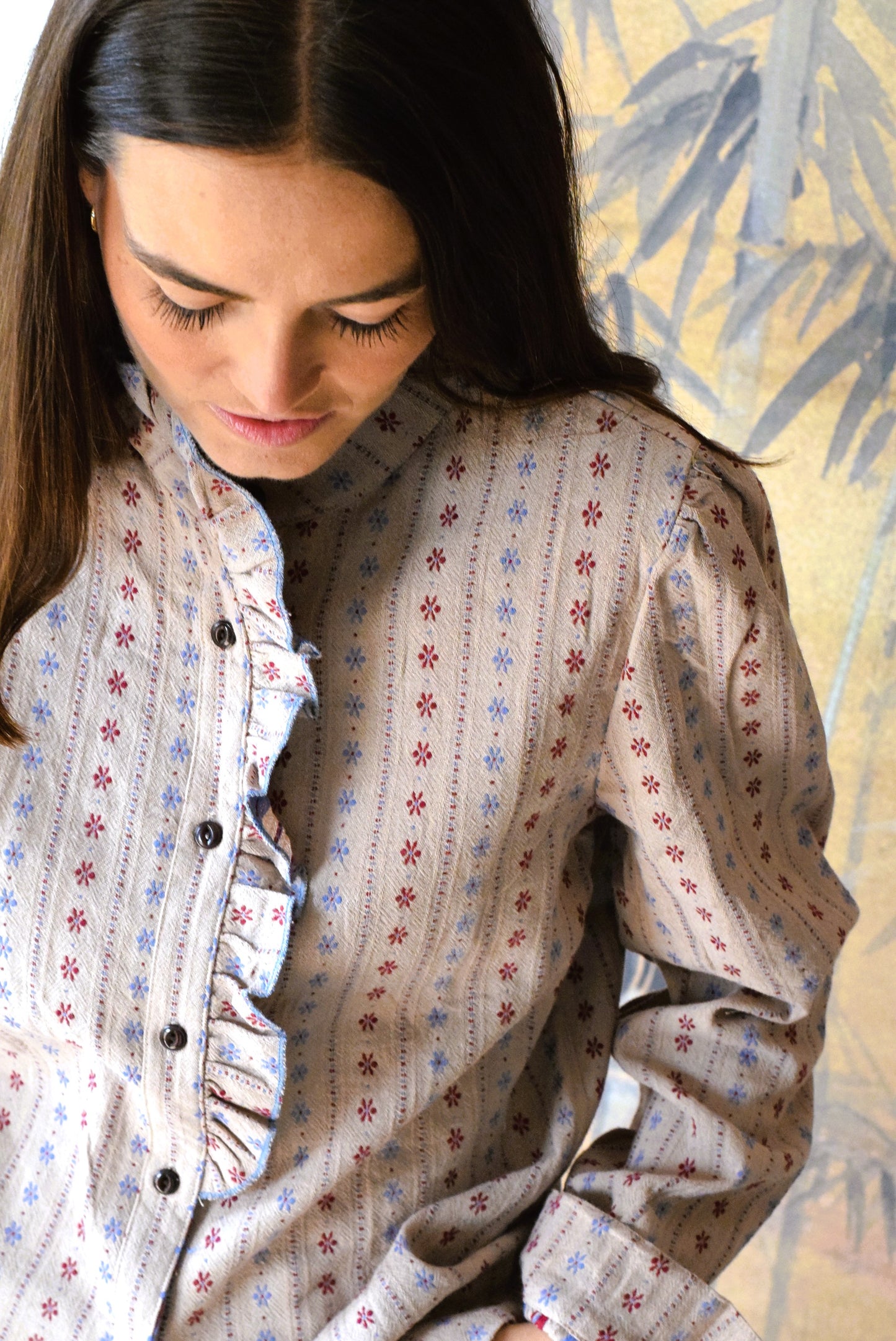 BLUSA NANTES FLORECITAS