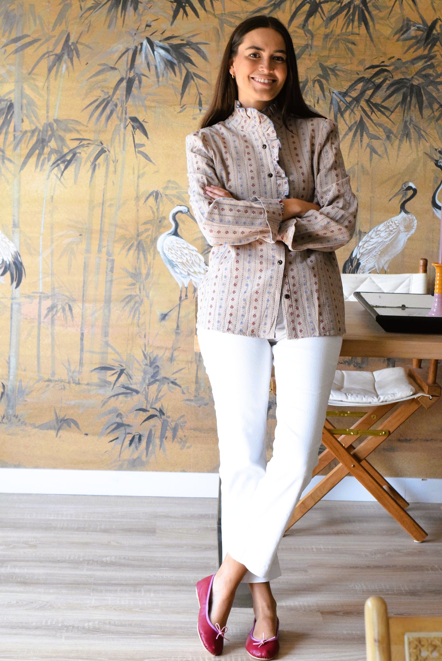 BLUSA NANTES FLORECITAS