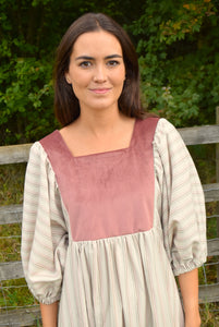 VESTIDO SIMONETA - RAYAS  - PREODER 5 DICIEMBRE