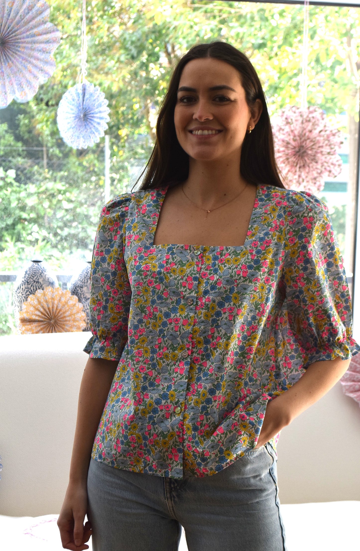 BLUSA CLAUDIA - LIBERTY -