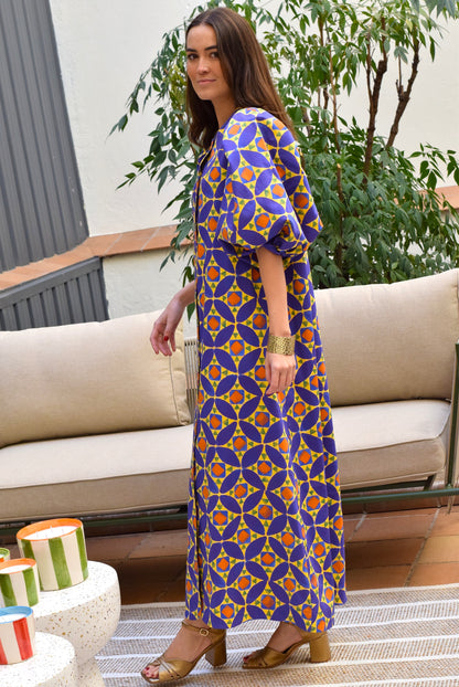 VESTIDO HILDA - MORADO