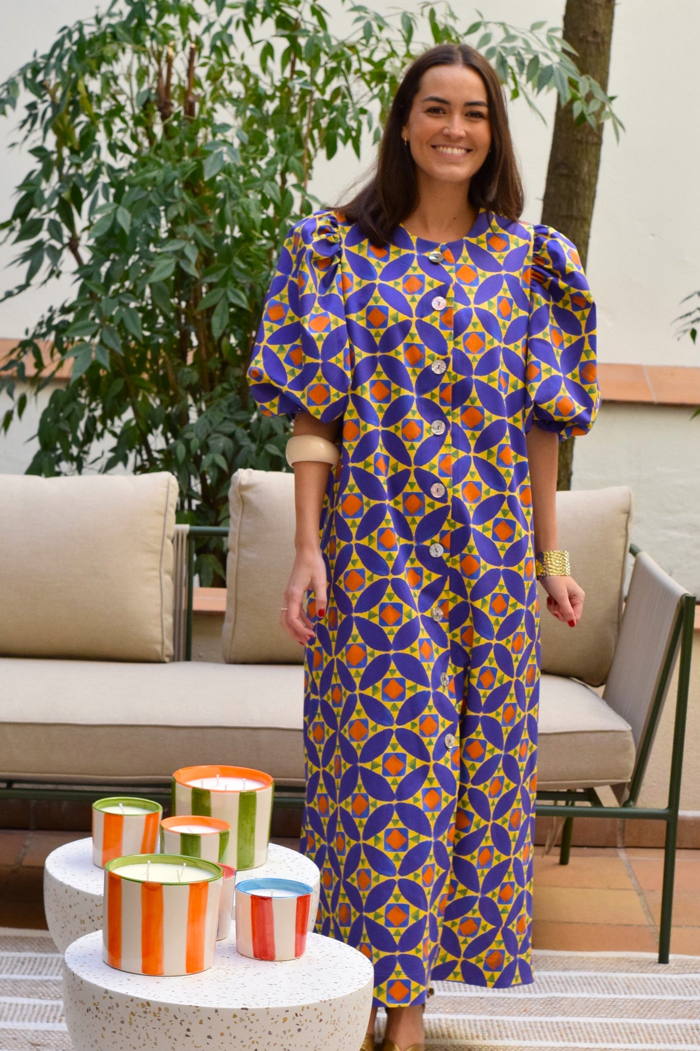 VESTIDO HILDA - MORADO