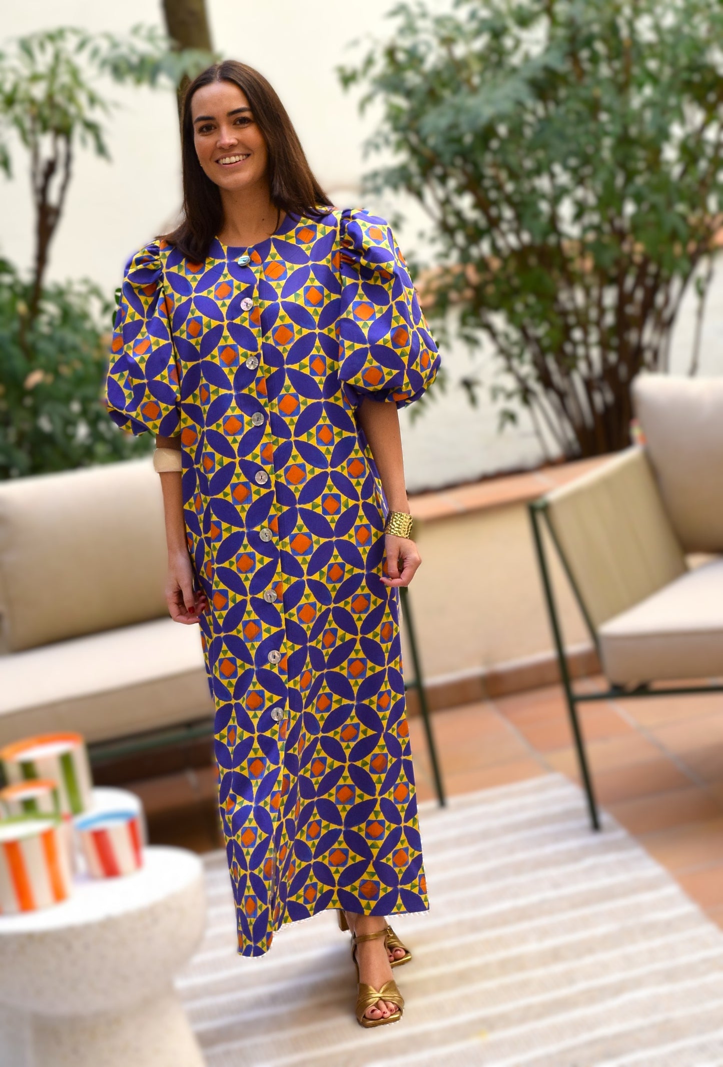 VESTIDO HILDA - MORADO