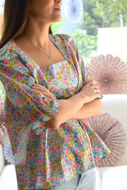 BLUSA CLAUDIA - LIBERTY -