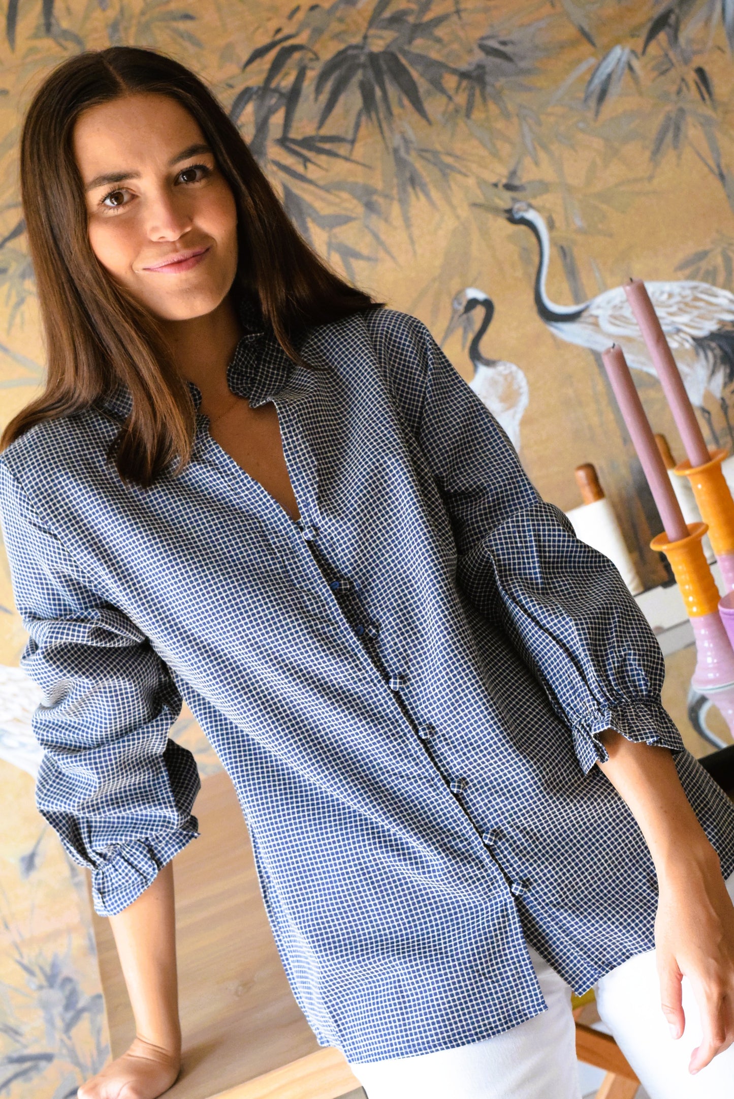 BLUSA COPENHAGUE - MARINO