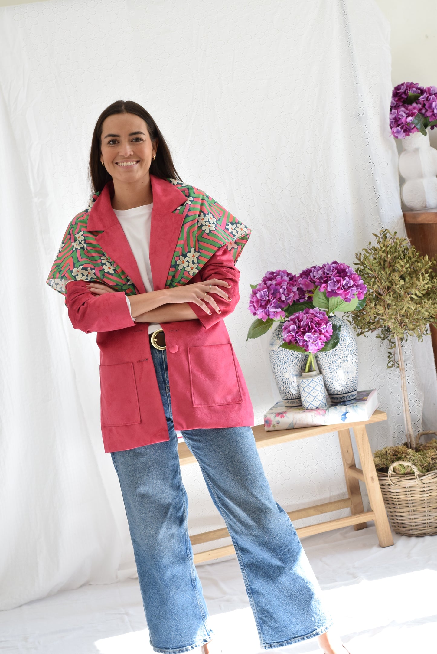 CHAQUETA PATRICIA - ROSA -